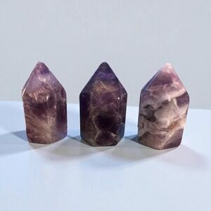 Natural Amethyst Crystal mini Tower Healing Stone Gemstone BOHO